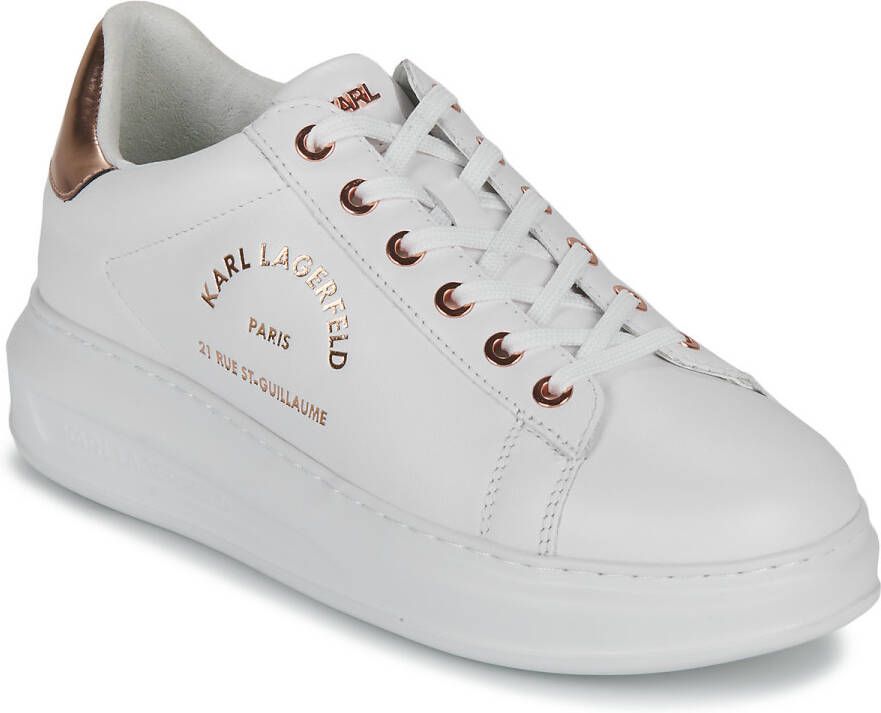 Karl Lagerfeld Sneakers Kapri Maison Karl Lace in wit - Foto 1