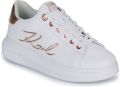Karl Lagerfeld Lage Sneakers KAPRI Signia Lace Lthr - Wit