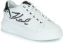 Karl Lagerfeld Sneakers Kapri Whipstitch Lo Lace in wit - Thumbnail 2