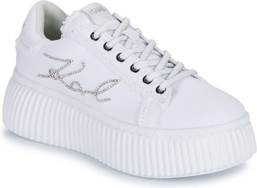 Karl Lagerfeld Lage Sneakers KREEPER LO Signia Mix Lo Lace