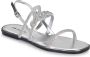 Karl Lagerfeld Slippers & Mules Olympia Karl Signia Slide in zilver - Thumbnail 1