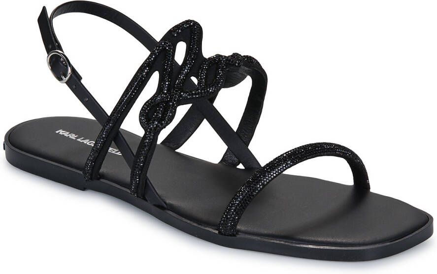 Karl Lagerfeld Slippers & Mules Olympia Karl Signia Slide in zwart