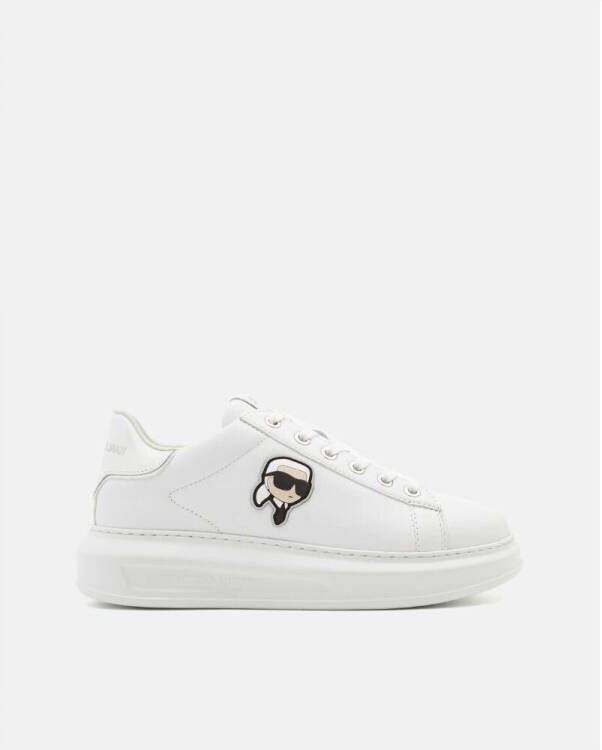 Karl Lagerfeld women shoes leather trainers sneakers K Ikonik Kapri Wit Dames - Foto 2