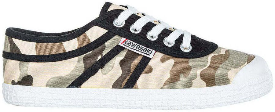 Kawasaki Lage Sneakers Camo Canvas Shoe K202417 8885 Various Brown