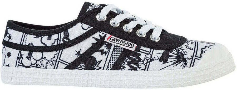 Kawasaki Lage Sneakers Cartoon Canvas Shoe K202410 1002 White