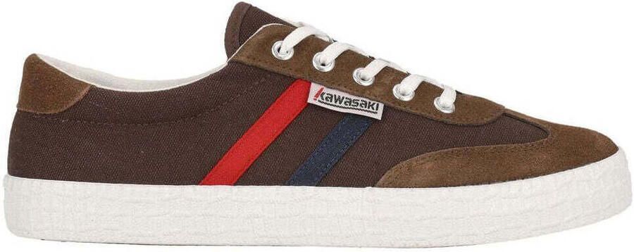 Kawasaki Lage Sneakers Fuzion 2.0 Canvas Shoe K242352 5045 Chocolate Brown