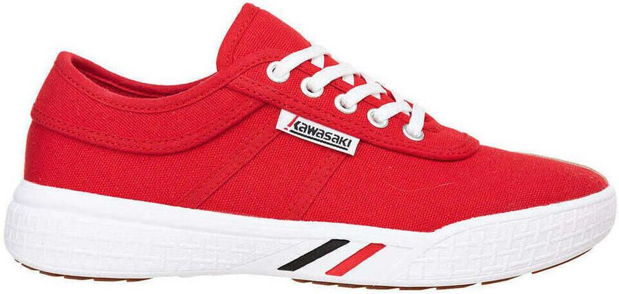 Kawasaki Lage Sneakers Leap Canvas Shoe K204413 4012 Fiery Red