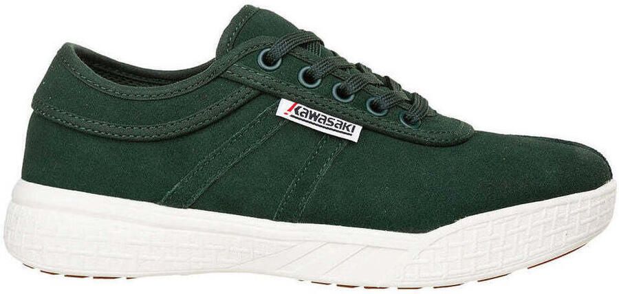 Kawasaki Lage Sneakers Leap Suede Shoe K204414 3053 Deep Forest