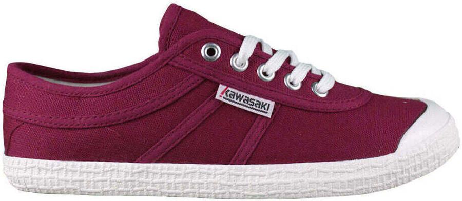 Kawasaki Lage Sneakers Original Canvas Shoe K192495 4055 Beet Red