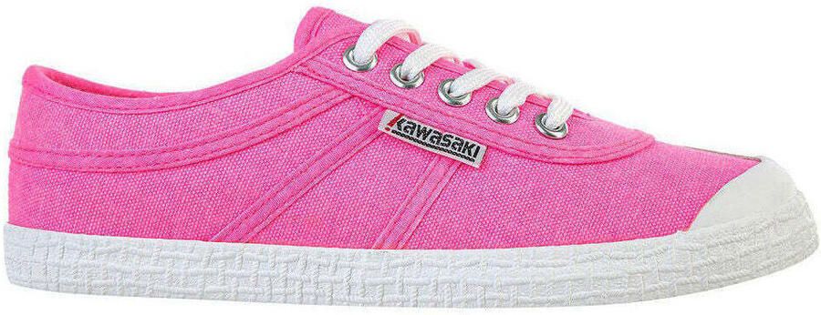 Kawasaki Lage Sneakers Original Neon Canvas shoe K202428 4014 Knockout Pink - Foto 2