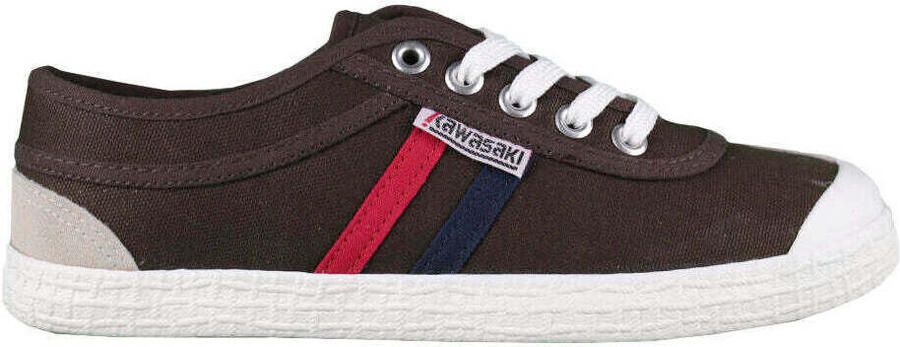 Kawasaki Lage Sneakers Retro Canvas Shoe K192496 5045 Chocolate Brown - Foto 2