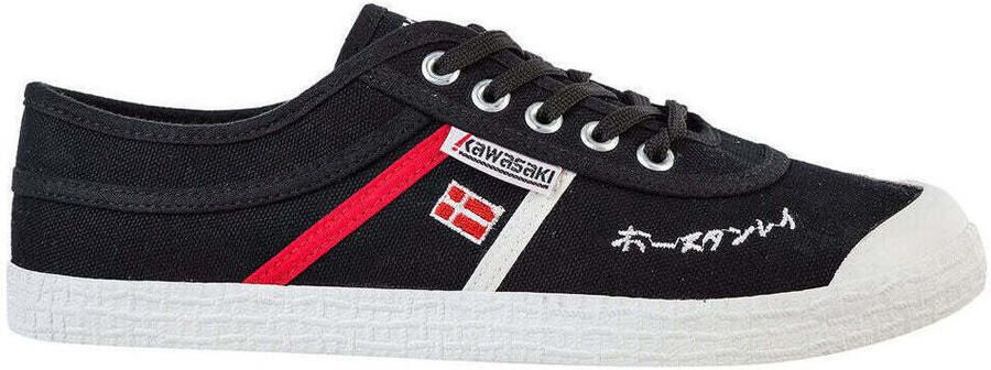 Kawasaki Lage Sneakers Signature Canvas Shoe K202601 1001 Black