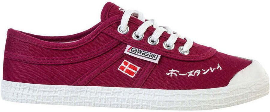 Kawasaki Lage Sneakers Signature Canvas Shoe K202601 4055 Beet Red