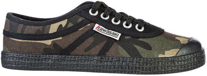 Kawasaki Sneakers Camo Canvas Shoe K202417 3038 Olive Night