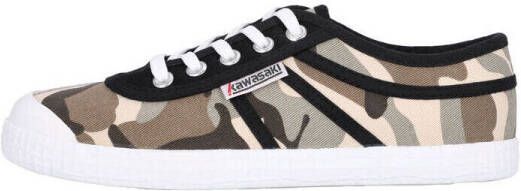 Kawasaki Sneakers Camo Canvas Shoe K202417-ES 8885 Various Brown