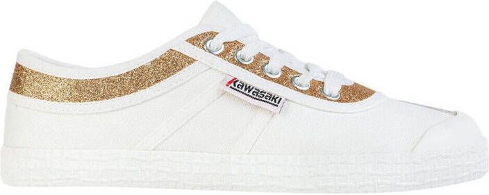 Kawasaki Sneakers Glitter Canvas Shoe K194522 8890 Gold