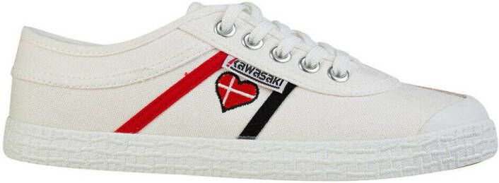 Kawasaki Sneakers Heart Canvas Shoe K194523 1002 White