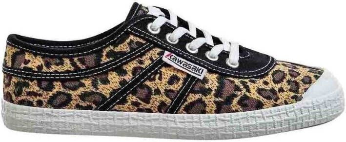 Kawasaki Sneakers K-Players Star Canvas Shoe K192029 8002 Leopard