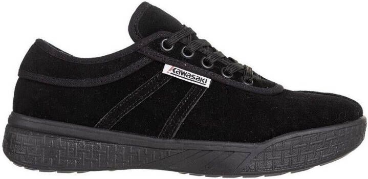 Kawasaki Sneakers Leap Suede Shoe K204414 1001S Black Solid