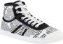 Kawasaki Sneakers News Paper Canvas Boot K202413 1002 White - Thumbnail 2