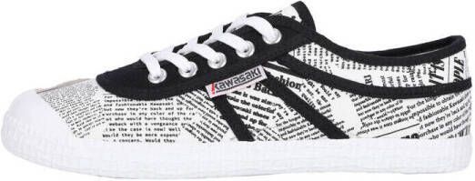 Kawasaki Sneakers News paper Canvas Shoe K202414-ES 1002 White