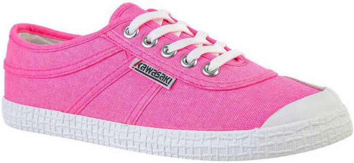 Kawasaki Sneakers Original Neon Canvas Shoe K202428 4014 Knockout Pink
