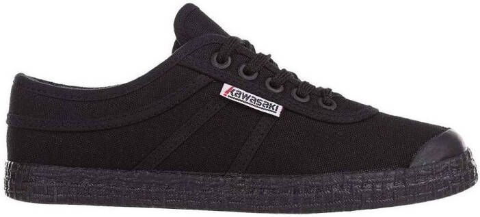 Kawasaki Sneakers Original Teddy Canvas Shoe K204501 1001S Black Solid