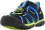 Keen Seacamp II CNX Sandalen Black Brilliant Blue Kinderen - Thumbnail 4