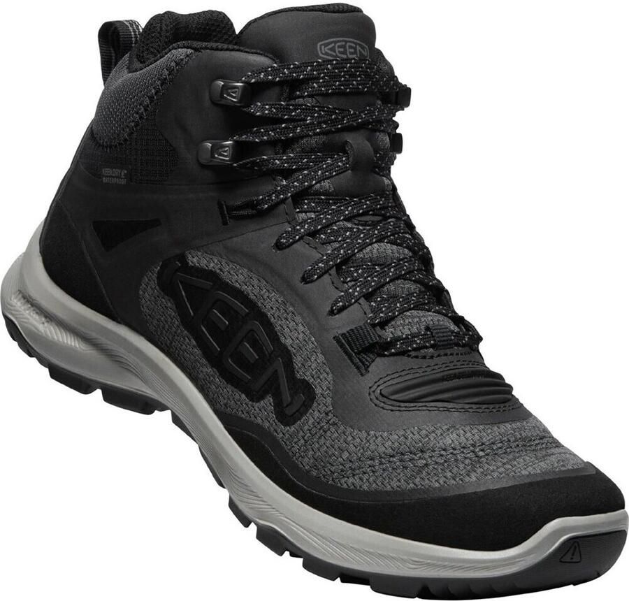 Keen Terradora Flex Mid Dames Wandelschoenen Black Steel Grey Zwart Mesh K1026879 - Foto 3