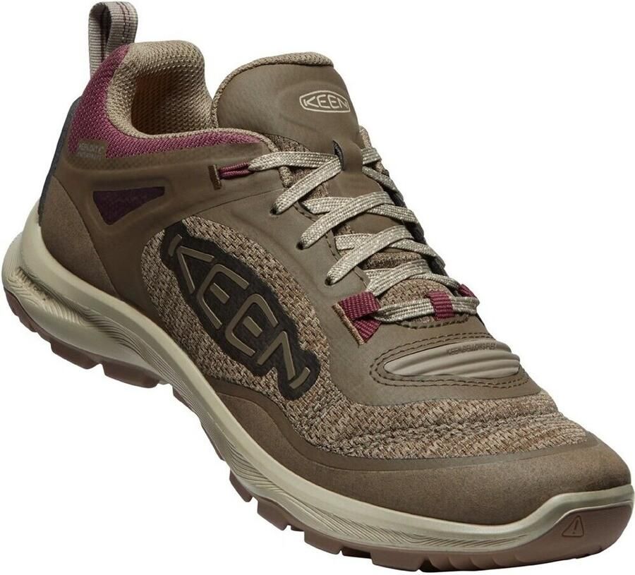 Keen Terradora Flex Dames Wandelschoenen Canteen Windsor Wine Bruin Mesh K1026884 - Foto 3
