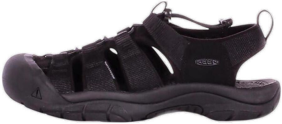 Keen Newport H2 Heren Wandelsandalen Triple Black Zwart Polyester K1022258 - Foto 2