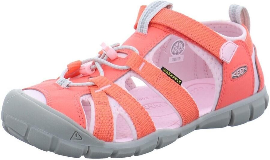 Keen Seacamp Ii Cnx Youth Sandalen Oranje Roze - Foto 3