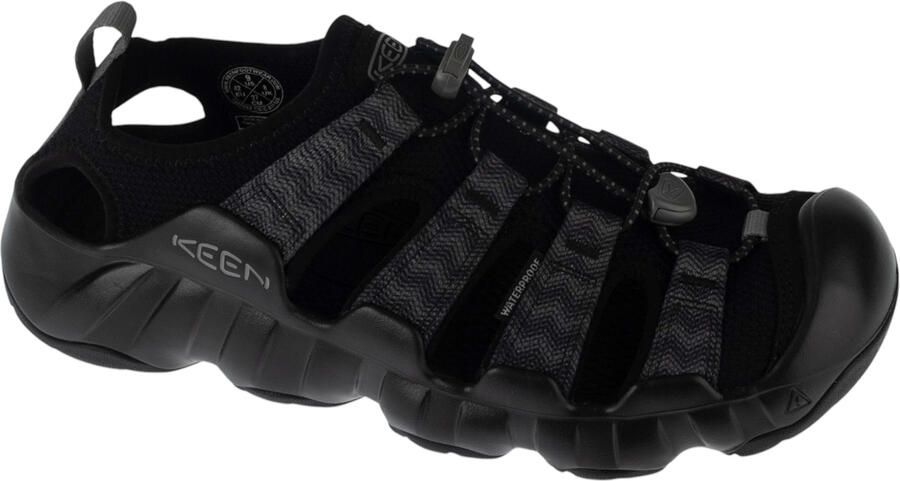 Keen Zwarte Sandalen met Rubberen Zool - Foto 2