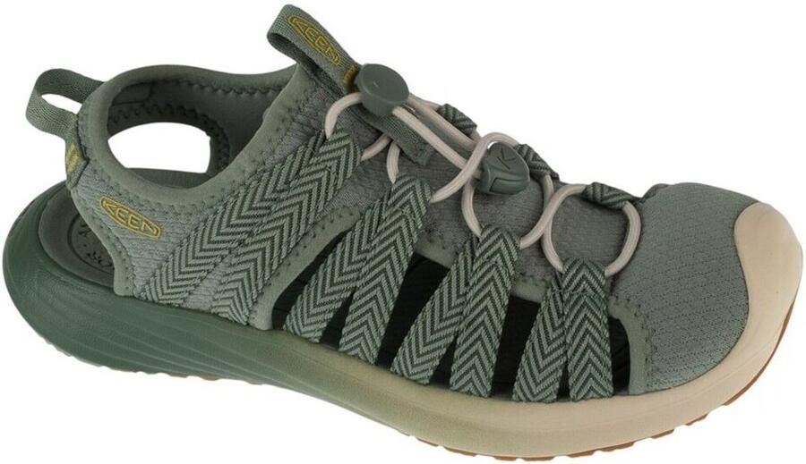 Keen Whisper Lite Dames Wandelsandalen Lily Pad Cream Gold - Foto 3
