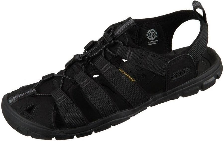 Keen Clearwater Dames Wandelsandalen Black Black Zwart Polyester K1020662 - Foto 4