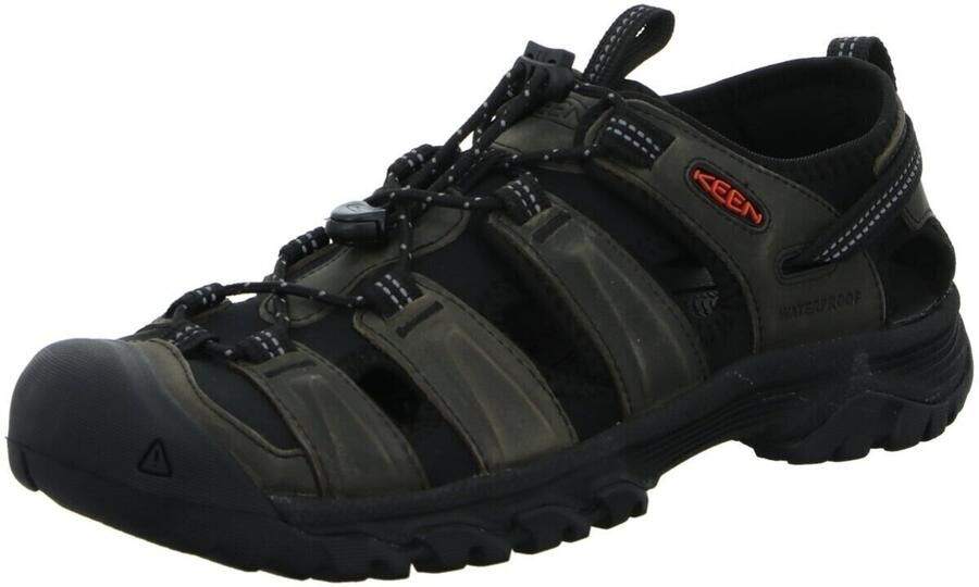 Keen Newport H2 Heren Wandelsandalen Raven Aluminum Grijs Polyester K1008399 - Foto 6