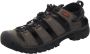 Keen Targhee III Heren Wandelsandalen Grey Black Grijs Leer K1022428 - Thumbnail 2