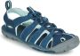 Keen Clearwater Dames Wandelsandalen Navy Blue Glow Blauw Polyester K1022965 - Thumbnail 3