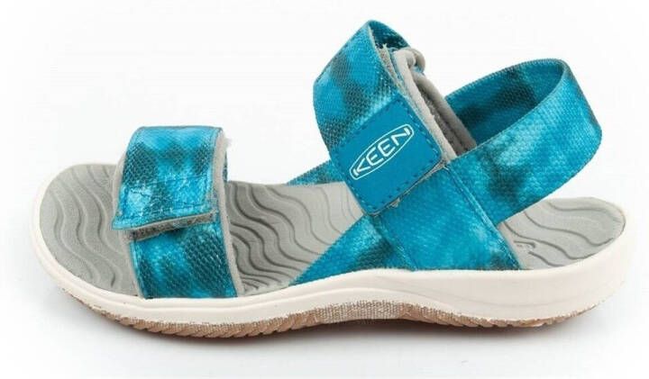 Keen jr elle backstrap sea mosse-fjord blue children's sandals - Foto 2