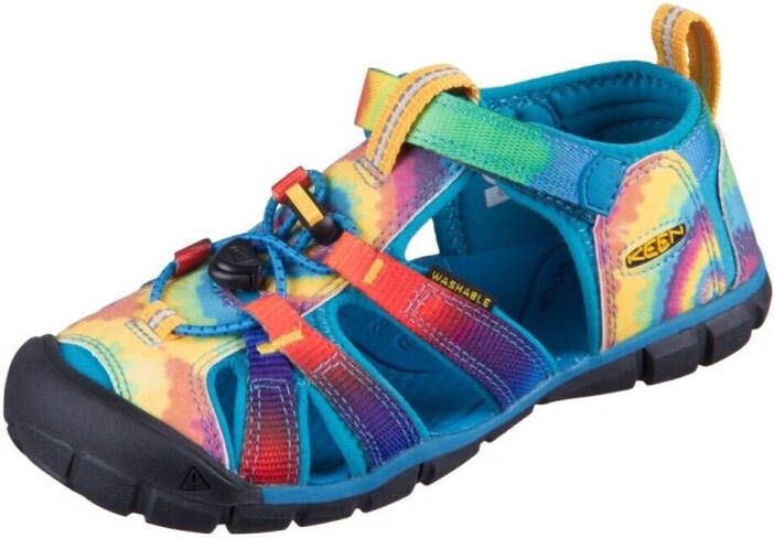 Keen Seacamp II CNX Jeugd Sandalen Vivid Blue Original Tie Dye Kinderen - Foto 4