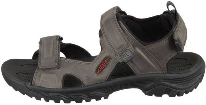 Keen Targhee III Heren Wandelsandalen Grey Black Grijs Leer K1022424 - Foto 3