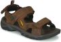 Keen Targhee III Heren Wandelsandalen Bison Mulch Bruin Leer K1022423 - Thumbnail 2