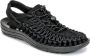 Keen Uneek Sandalen Black Black Zwart Polyester K1014097 - Thumbnail 4