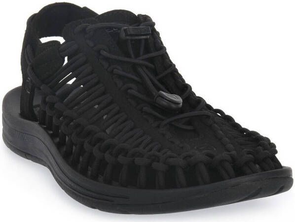 Keen Uneek Dames Sandalen Black Black Zwart Polyester K1014099 - Foto 9