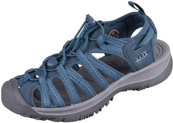 Keen Whisper Dames Wandelsandalen Smoke Blue Aqua Polyester K1022809 - Foto 3