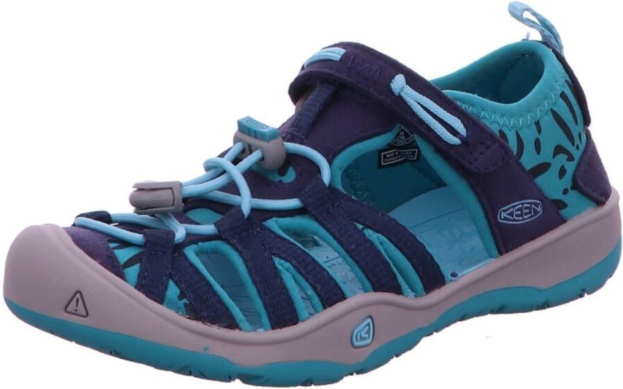 Keen Kid's Moxie Sandal Sandalen maat 8K turkoois blauw - Foto 3