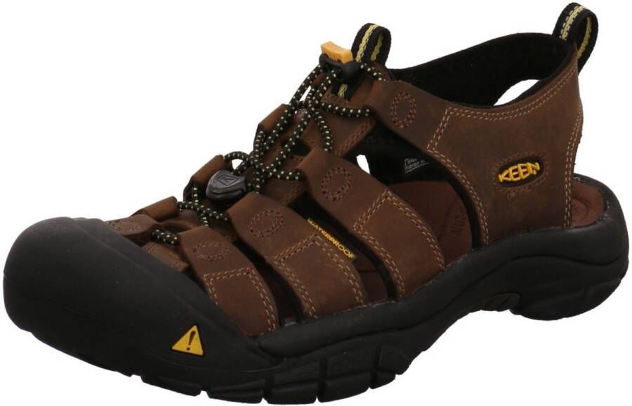 Keen Newport Heren Wandelsandalen Bison Bruin Leer K1001870 - Foto 3