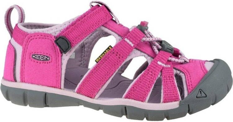 Keen Seacamp II Younger Kids Sandalen Very Berry Dawn Pink Roze Polyester K1022979 - Foto 4