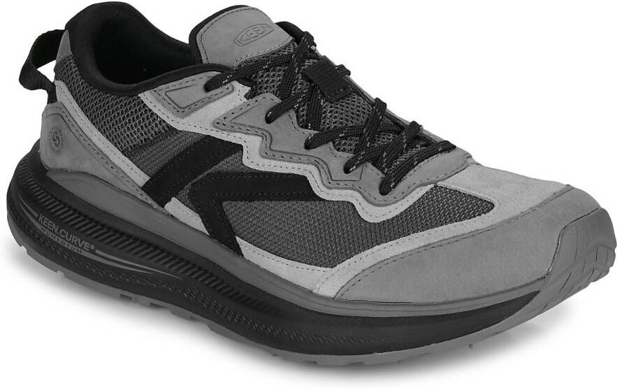 Keen WK500 Leather Heren Wandelschoenen Steel Grey Black - Foto 2