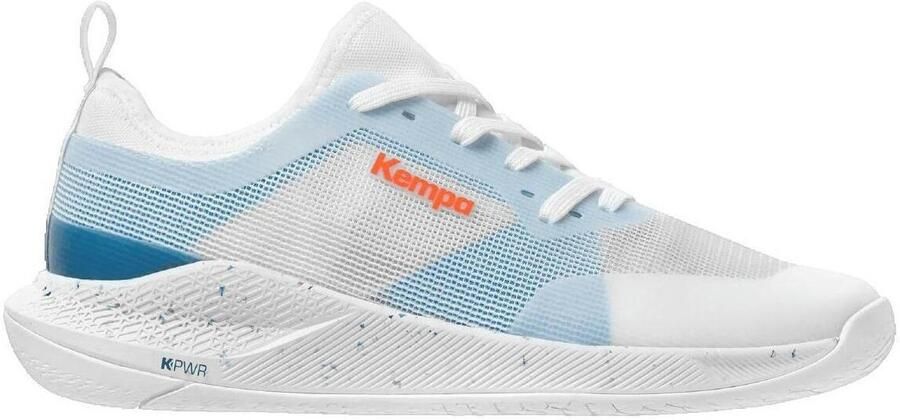Kempa Lage Sneakers Chaussures Kourtfly Indoor Blanc